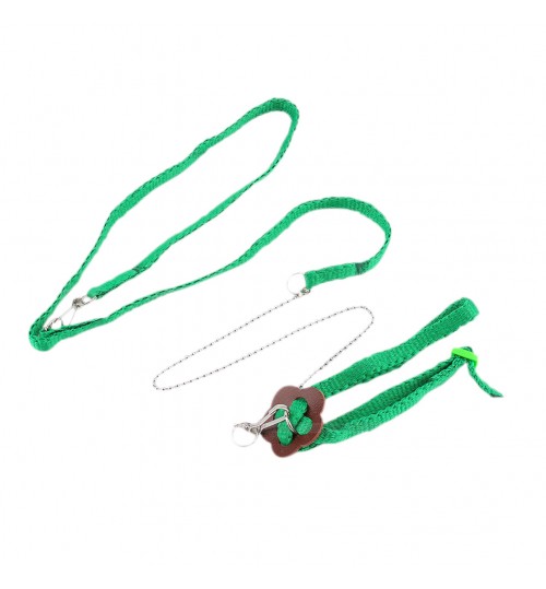 KITTY - Reptile Lizard Harness Leash Adjustable Green